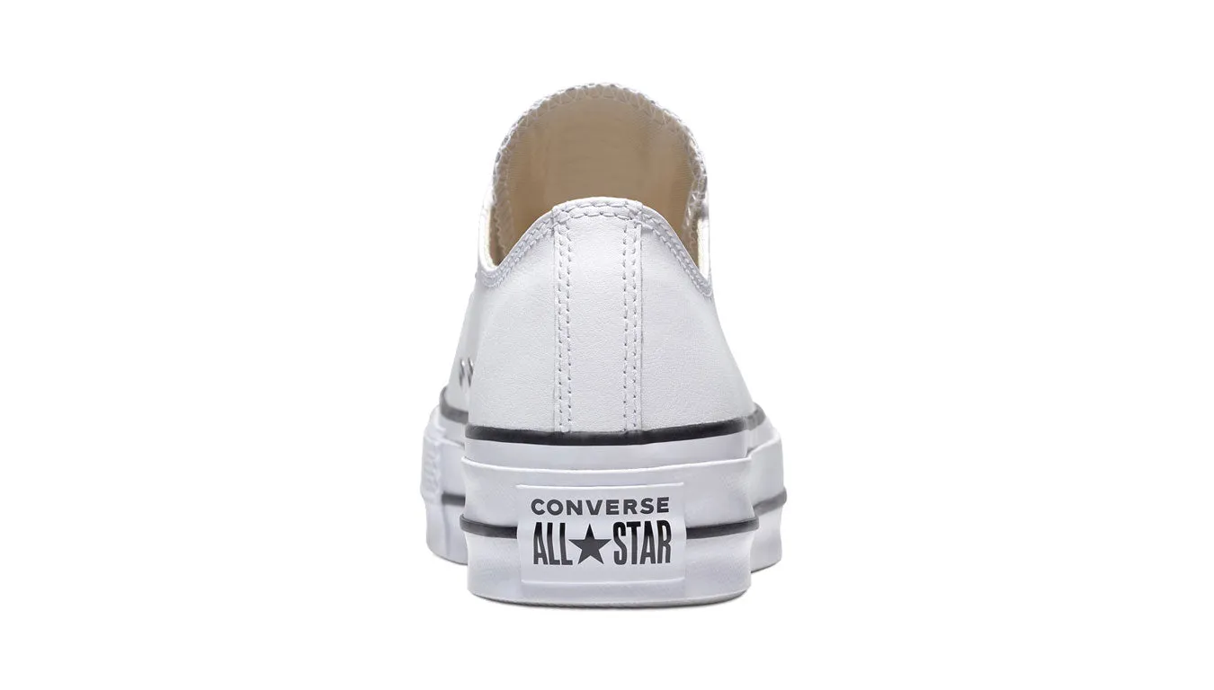 - CONVERSE CHUCK TAYLOR ALL STAR LIFT CLEAN LEATHER LOW TOP - (561680C)- LWL - R1L8