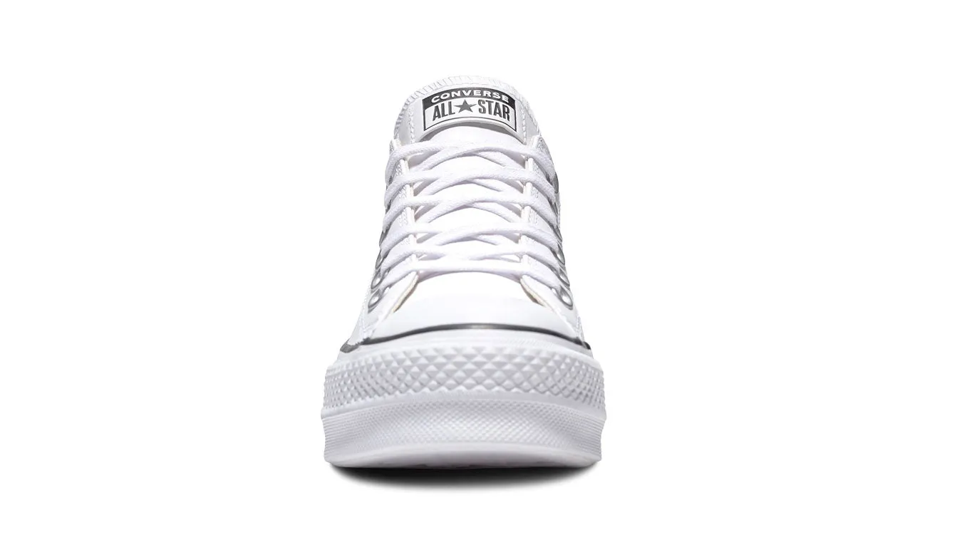 - CONVERSE CHUCK TAYLOR ALL STAR LIFT CLEAN LEATHER LOW TOP - (561680C)- LWL - R1L8