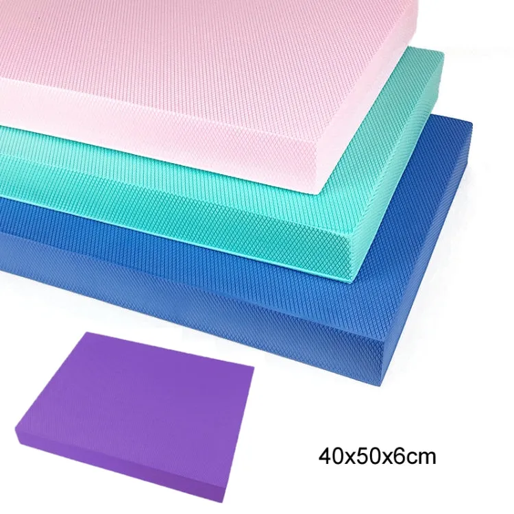 40x50x6cm Balance Mat Sports Kneeling Mat Fitness Flat Support Mat, Specification: Dark Blue