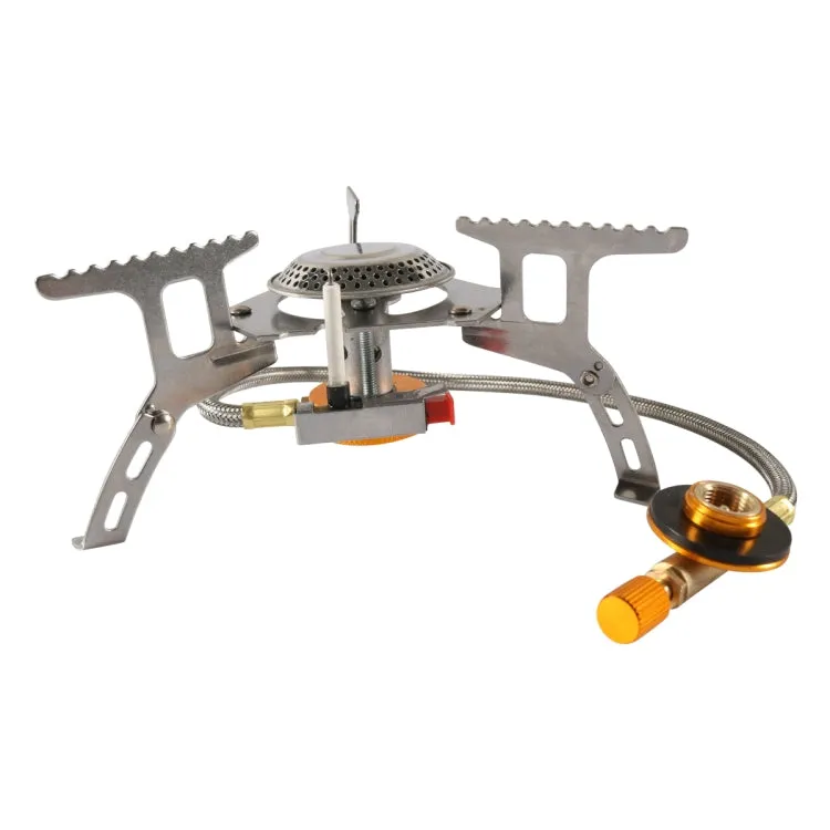 A6625-02 Portable Gas Stove Outdoor Split Burner with Lighter