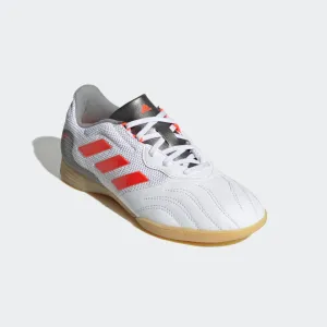 adidas COPA SENSE.3 Indoor Sala Soccer Shoes | White-Red | Kid's Unisex