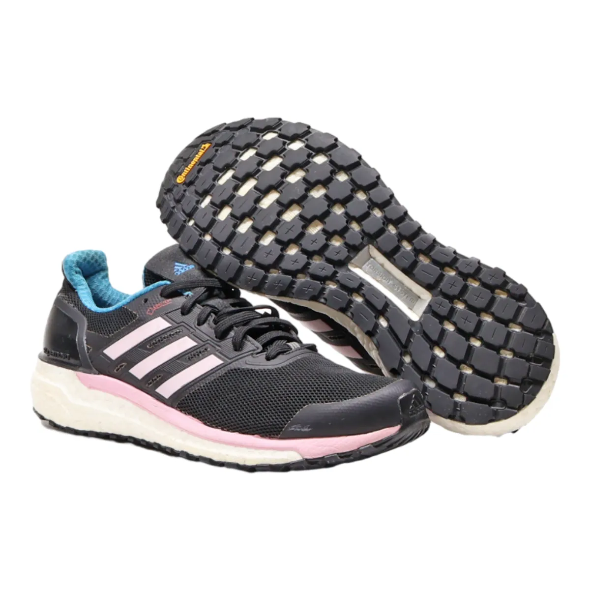 ADIDAS Sneaker Trainers Black Synthetic Womens UK 6