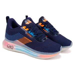 Bersache Lightweight Casual Sneaker Shoes For Men Blue-9028