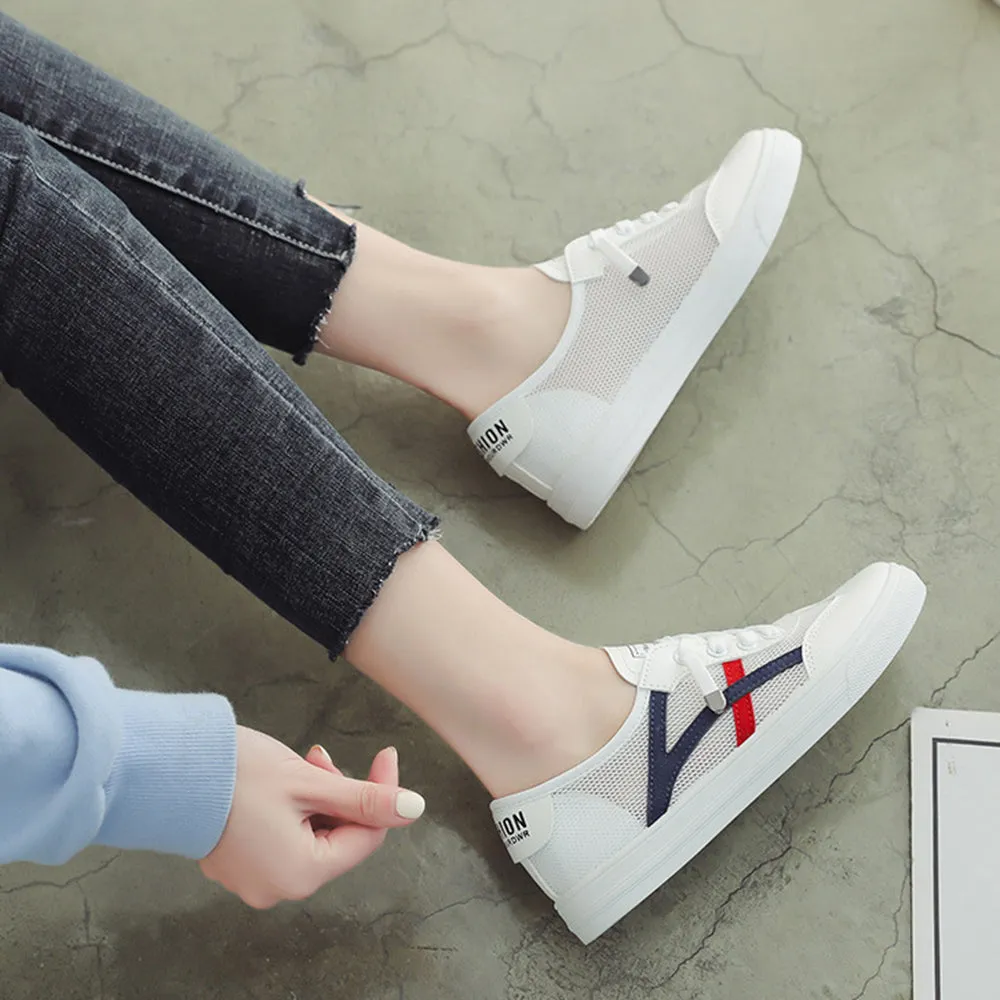 Casual Breathable Soft Shock Absorption Mesh Shoes