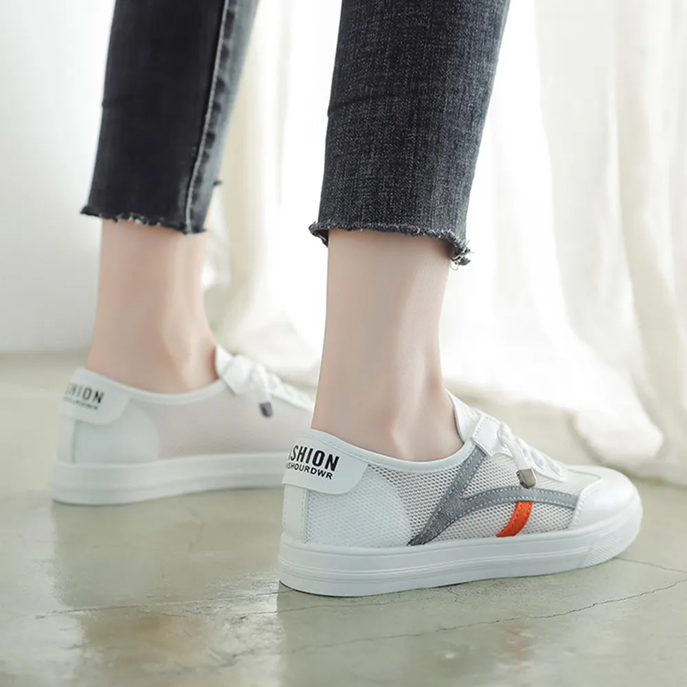 Casual Breathable Soft Shock Absorption Mesh Shoes