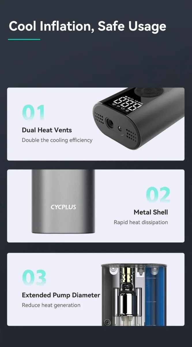 Cycplus A8 Electric Air Pump