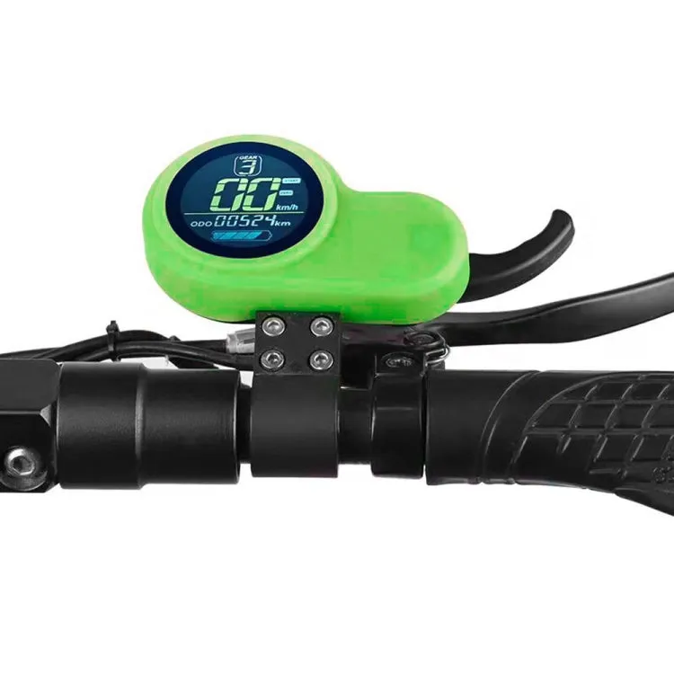 For KUGOO M4 Pro Electric Scooter Instrument Cover Display Silicone Case(Green)
