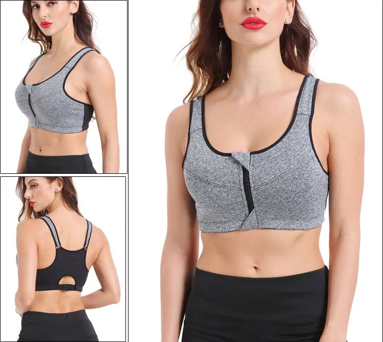 Front Closure Comfort Sports Bra