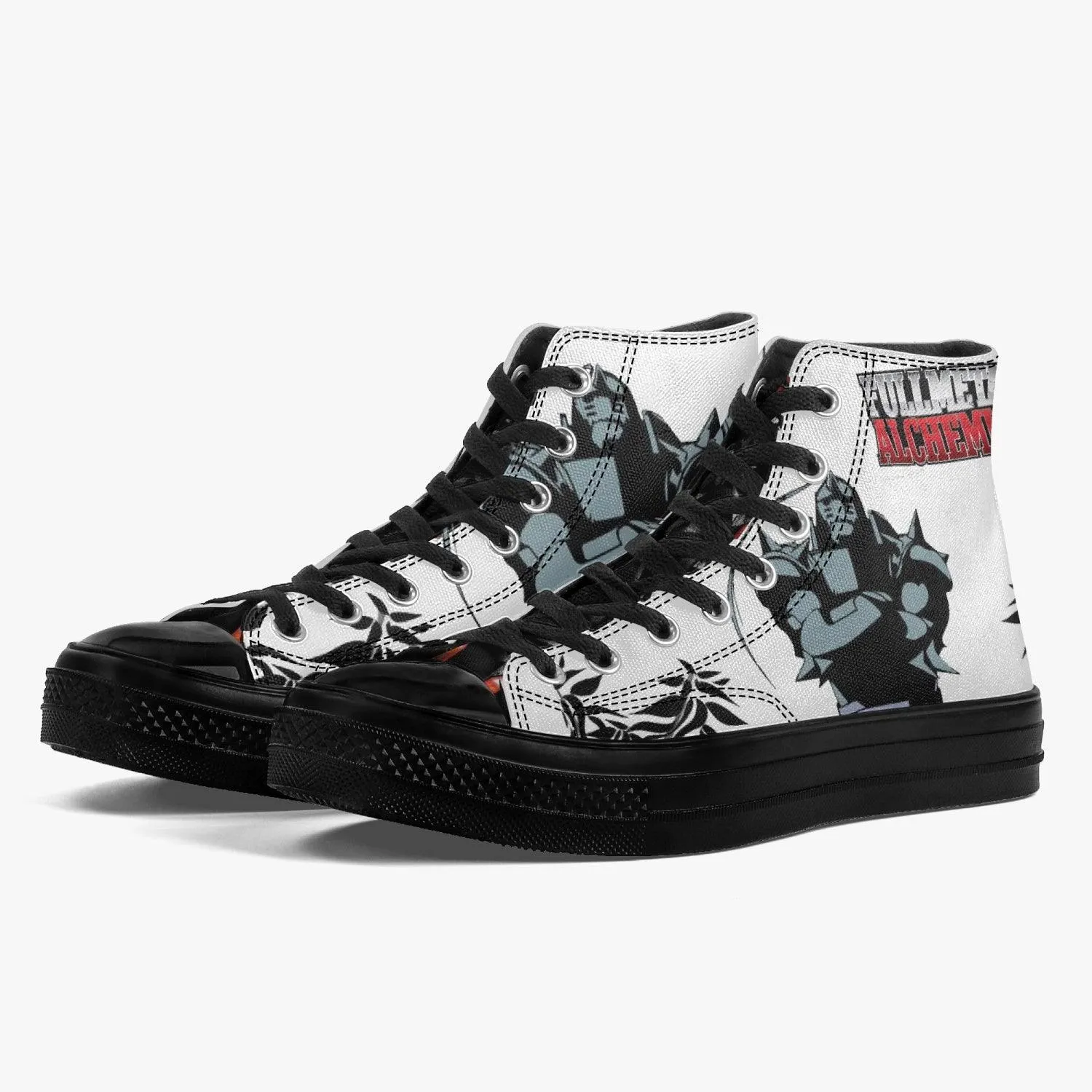 Fullmetal Alchemist Alphonse A-Star High-Top Anime Shoes