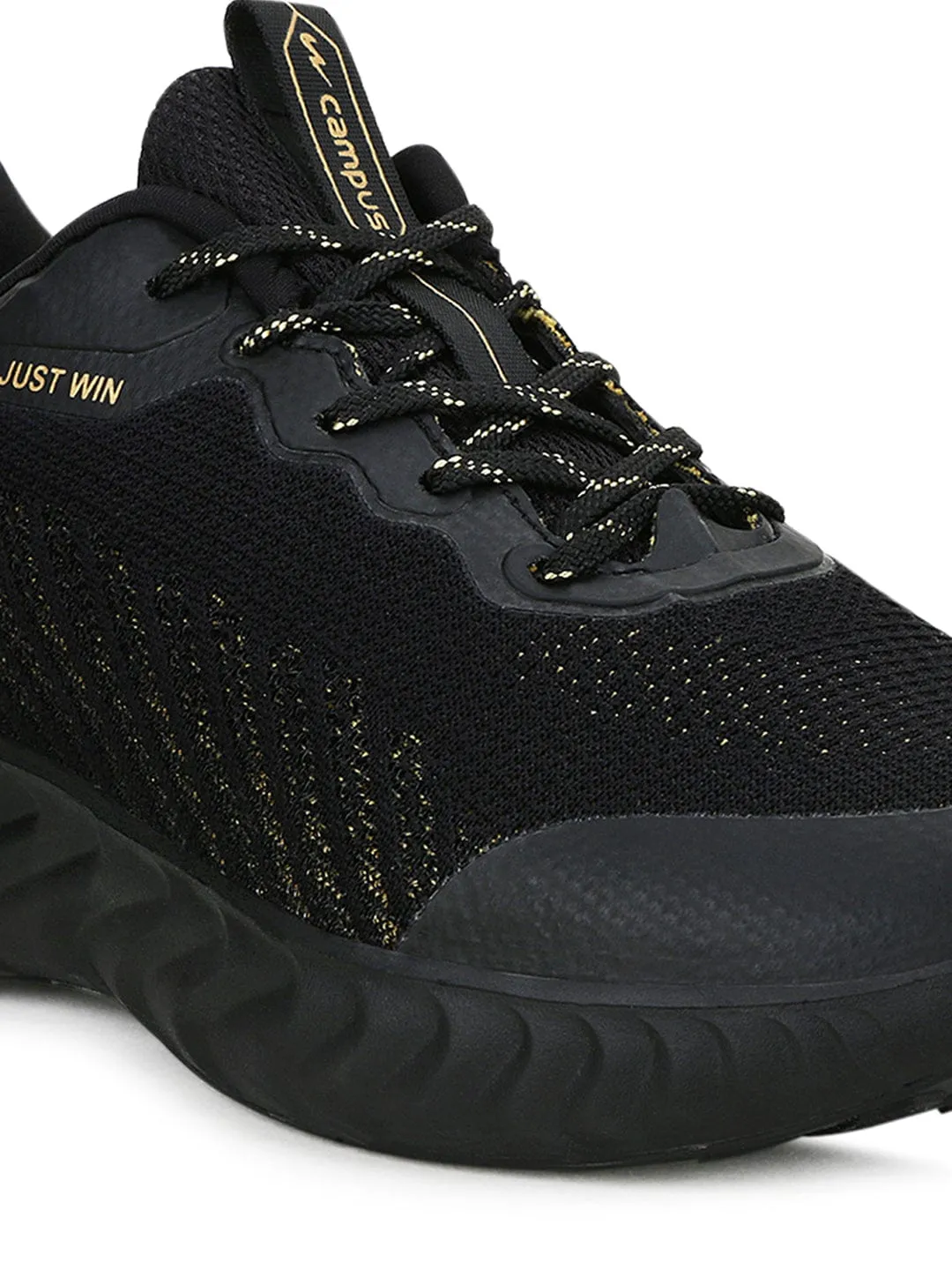 GARNATE Black Men's Running Shoes