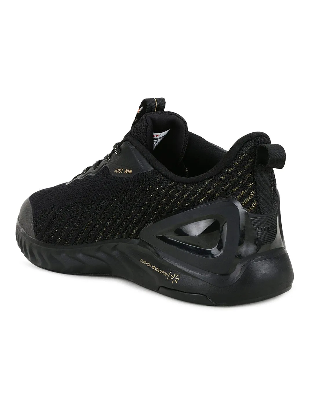 GARNATE Black Men's Running Shoes