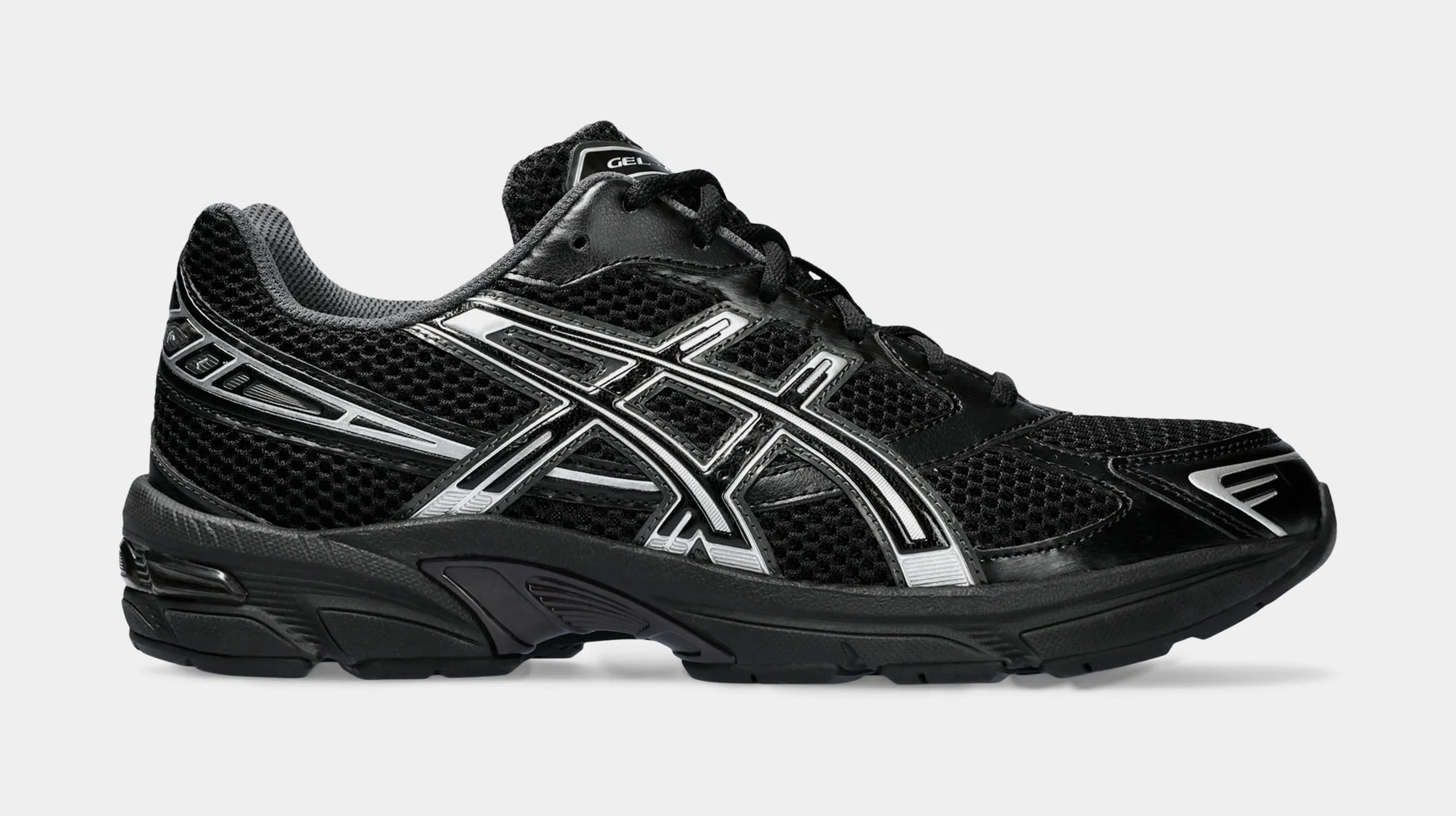 Gel 1130 Mens Lifestyle Shoes (Black/Pure Silver) Free Shipping