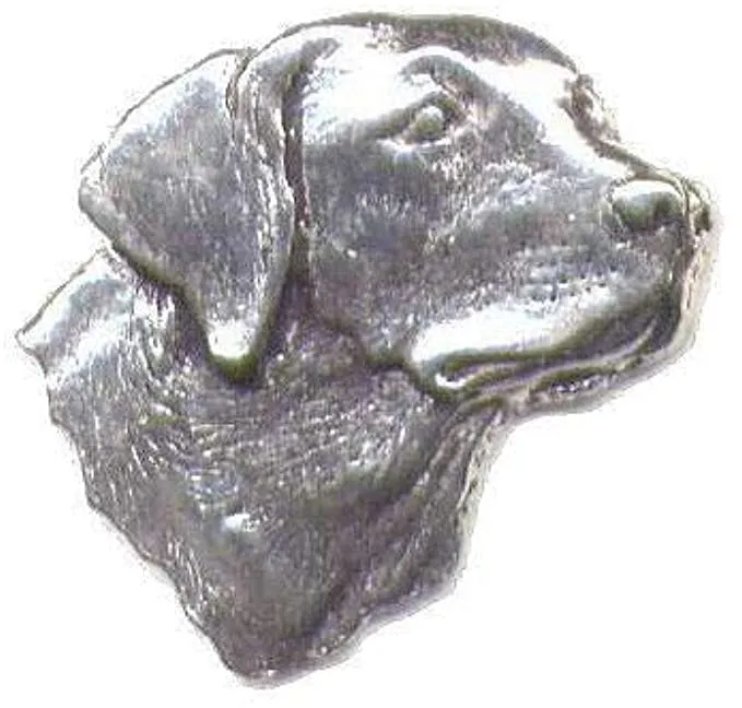 Hand-Crafted English Pewter Dog Lapel Pins