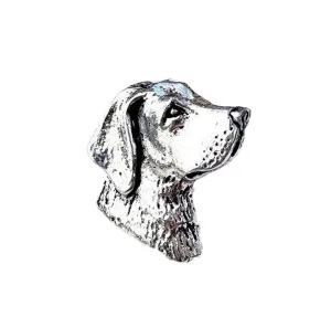 Hand-Crafted English Pewter Dog Lapel Pins