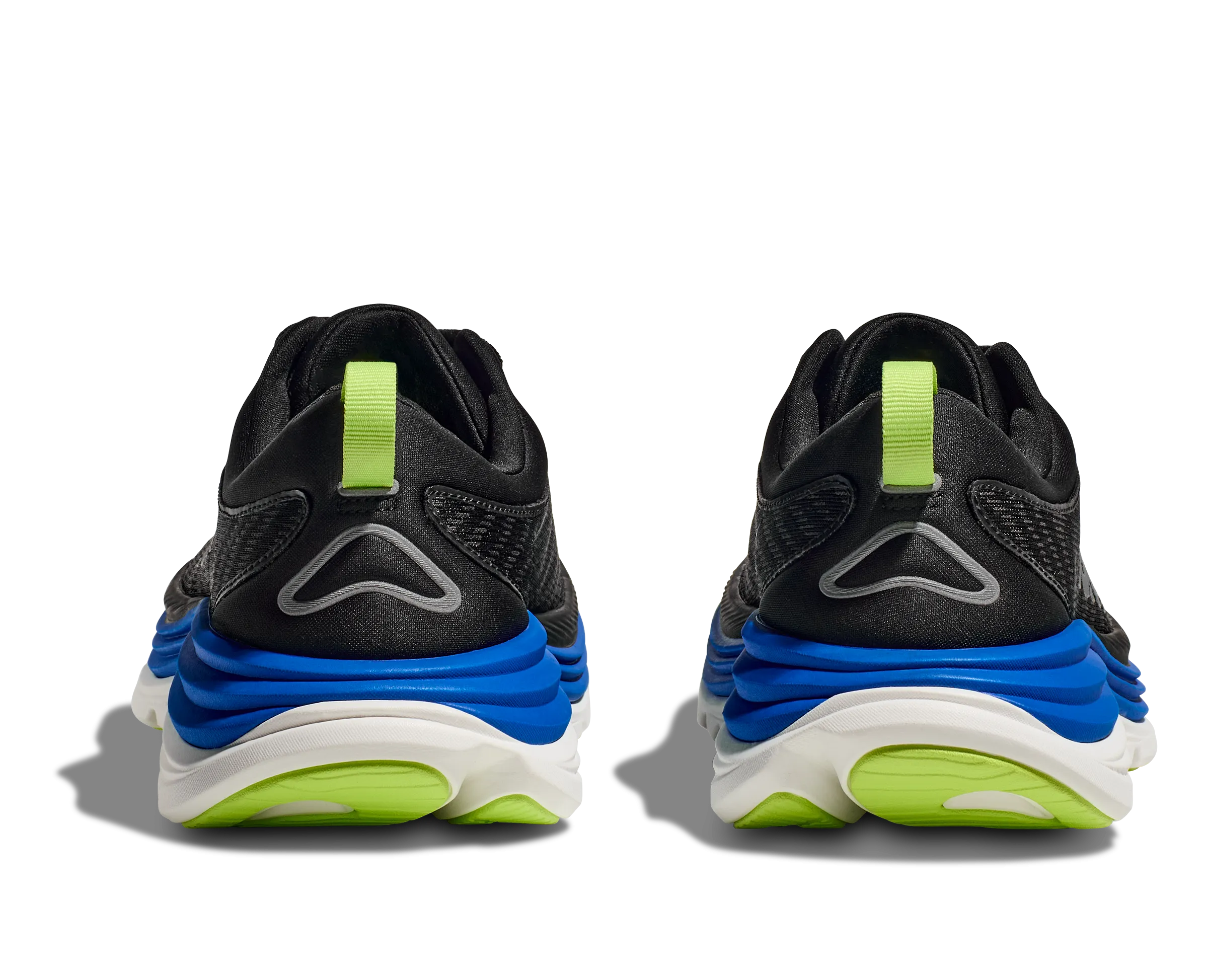 Hoka Men's Gaviota 5 Running Shoes Black / Electric Cobalt