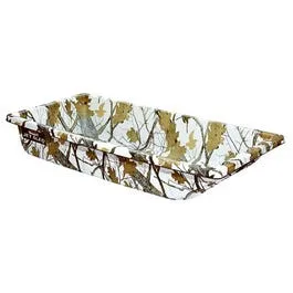 Jet Sled, For Hauling & Towing, Winter Camo Polyethylene, Extra Large, 66-In.
