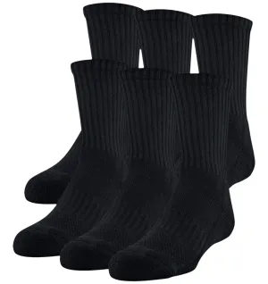 Kids' UA Training Cotton Crew 6-Pack Socks