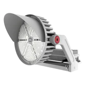 LED Sports Flood Light, 500 Watts, 70000 Lumens, 5000K, 208-480V, Trunnion Mount