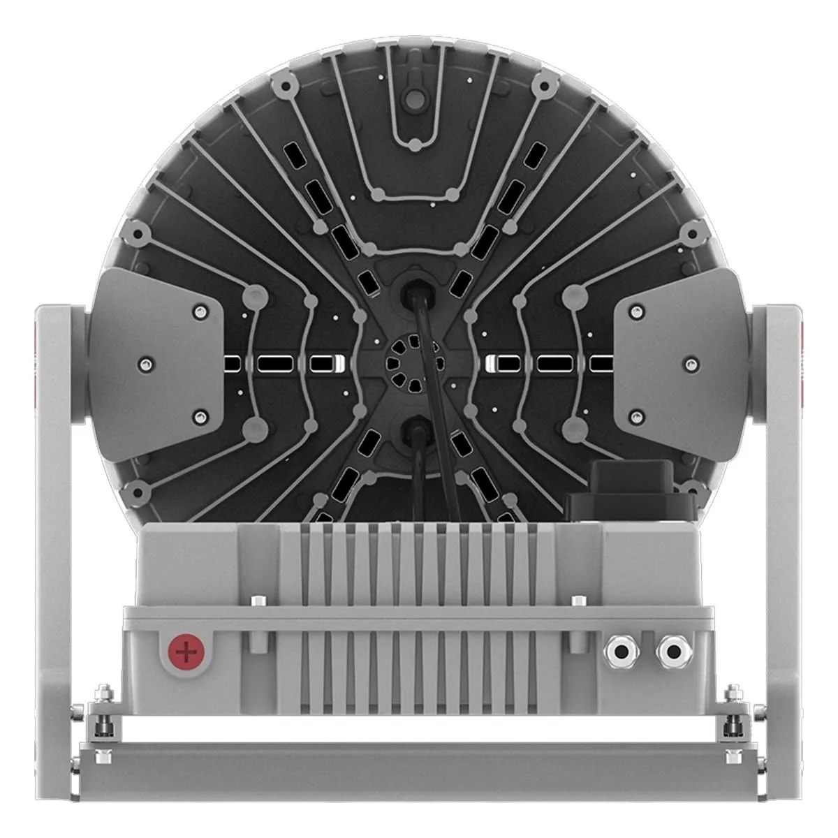 LED Sports Flood Light, 500 Watts, 70000 Lumens, 5000K, 208-480V, Trunnion Mount