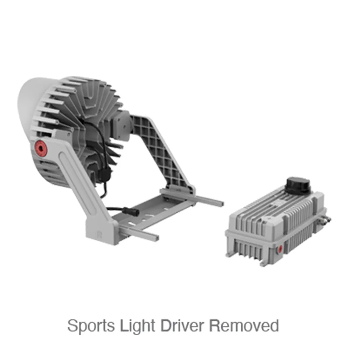 LED Sports Flood Light, 750 Watts, 105000 Lumens, 5000K, 120-277V, Trunnion Mount