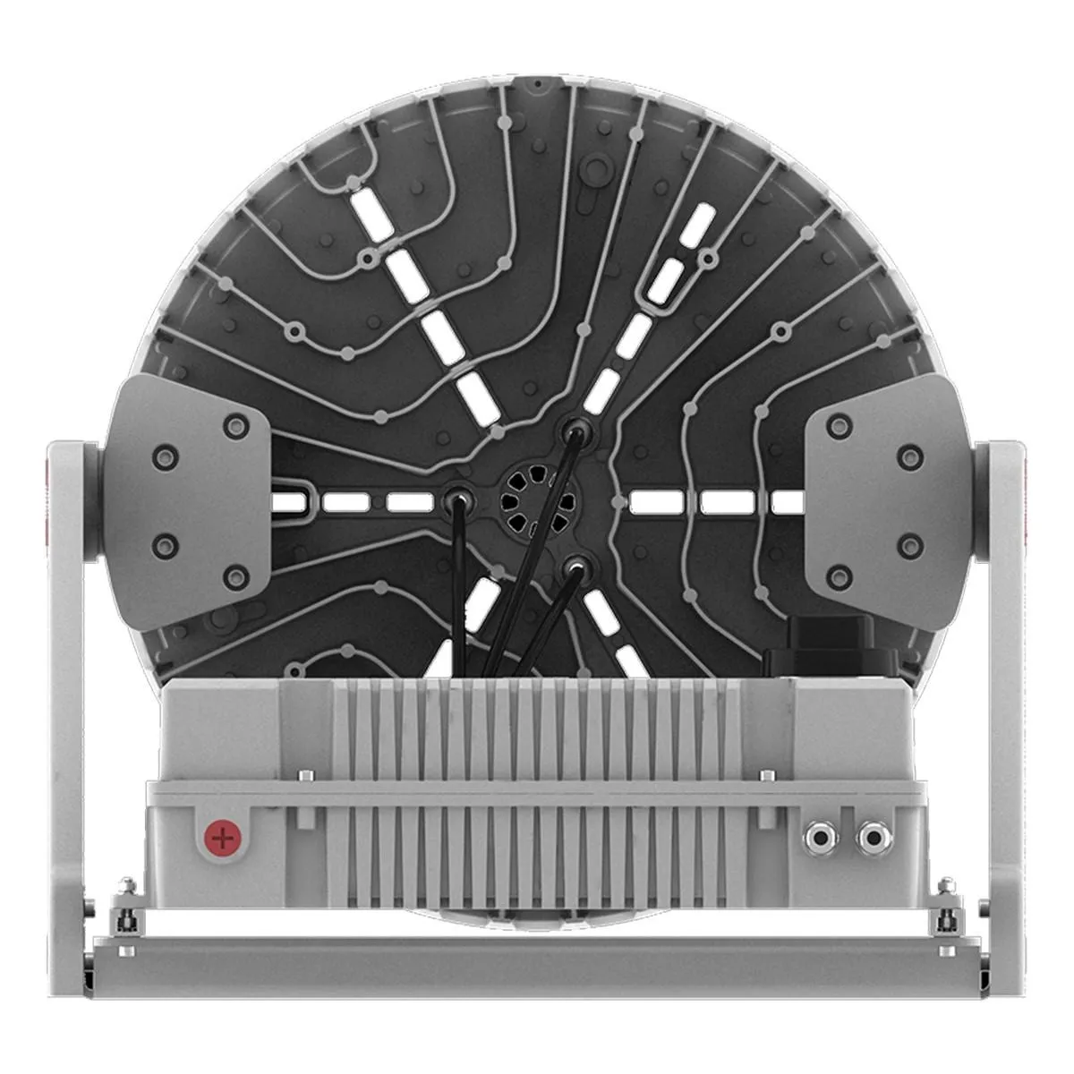 LED Sports Flood Light, 750 Watts, 105000 Lumens, 5000K, 120-277V, Trunnion Mount