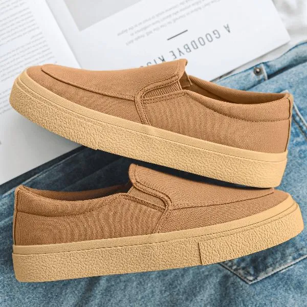 Men's breathable lightweight casual canvas shoes