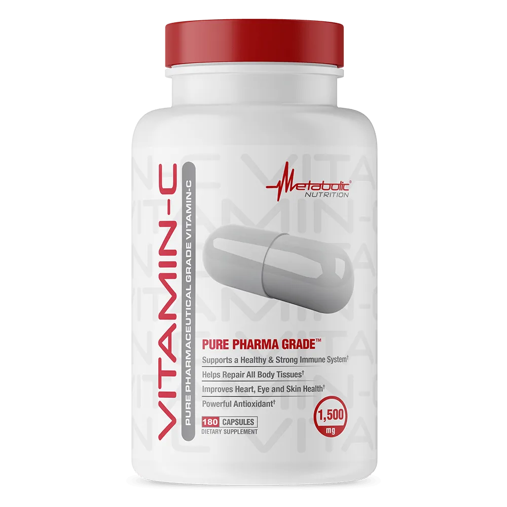 Metabolic Nutrition Vitamin C 180 Capsules