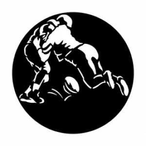Metal Gobo - Sports Football Players
