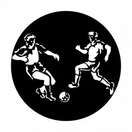 Metal Gobo - Sports Soccer