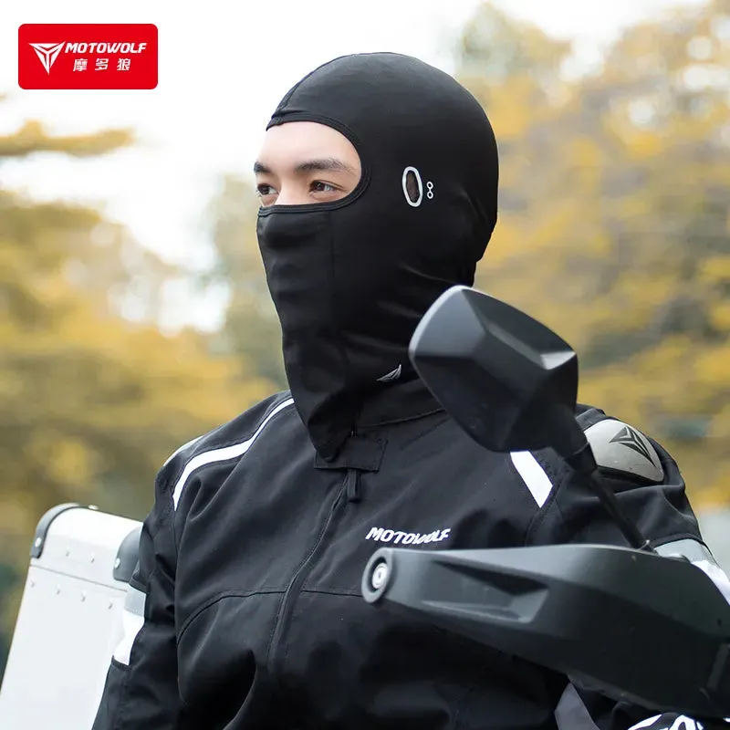 MOTOWOLF Cycling Motorcycle Sports Wind Proof Ski Summer Breathable Full Face Bacalave Mask MD1921