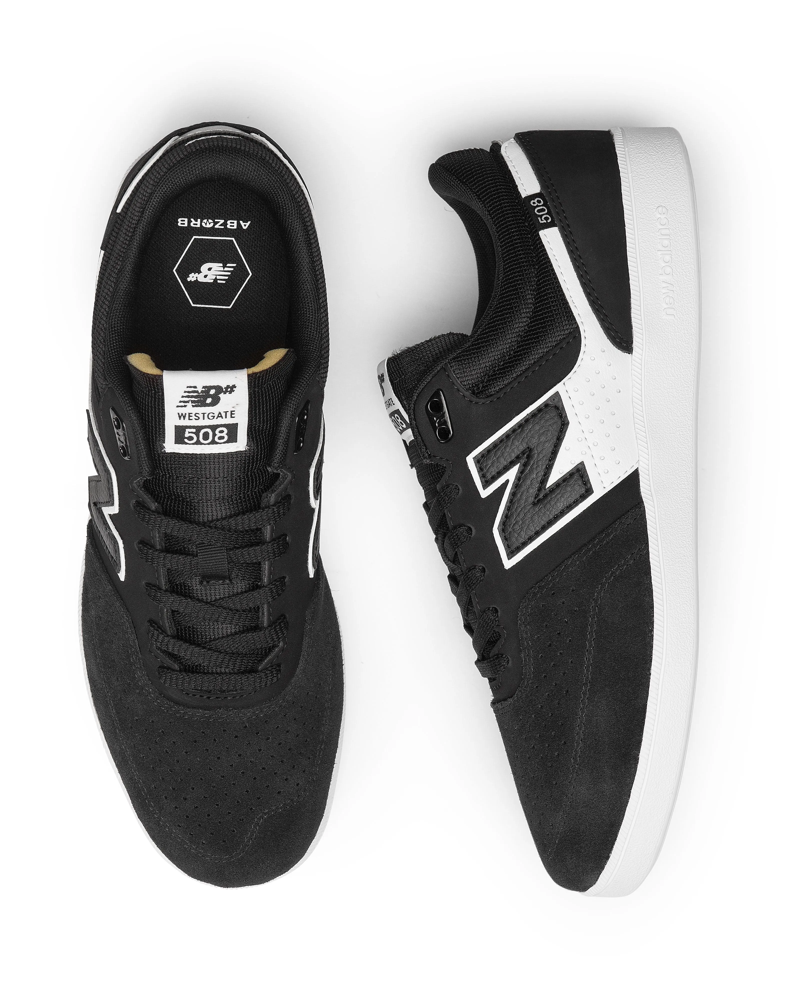 New Balance Numeric Westgate 508 Skateboard Shoe - Black/White