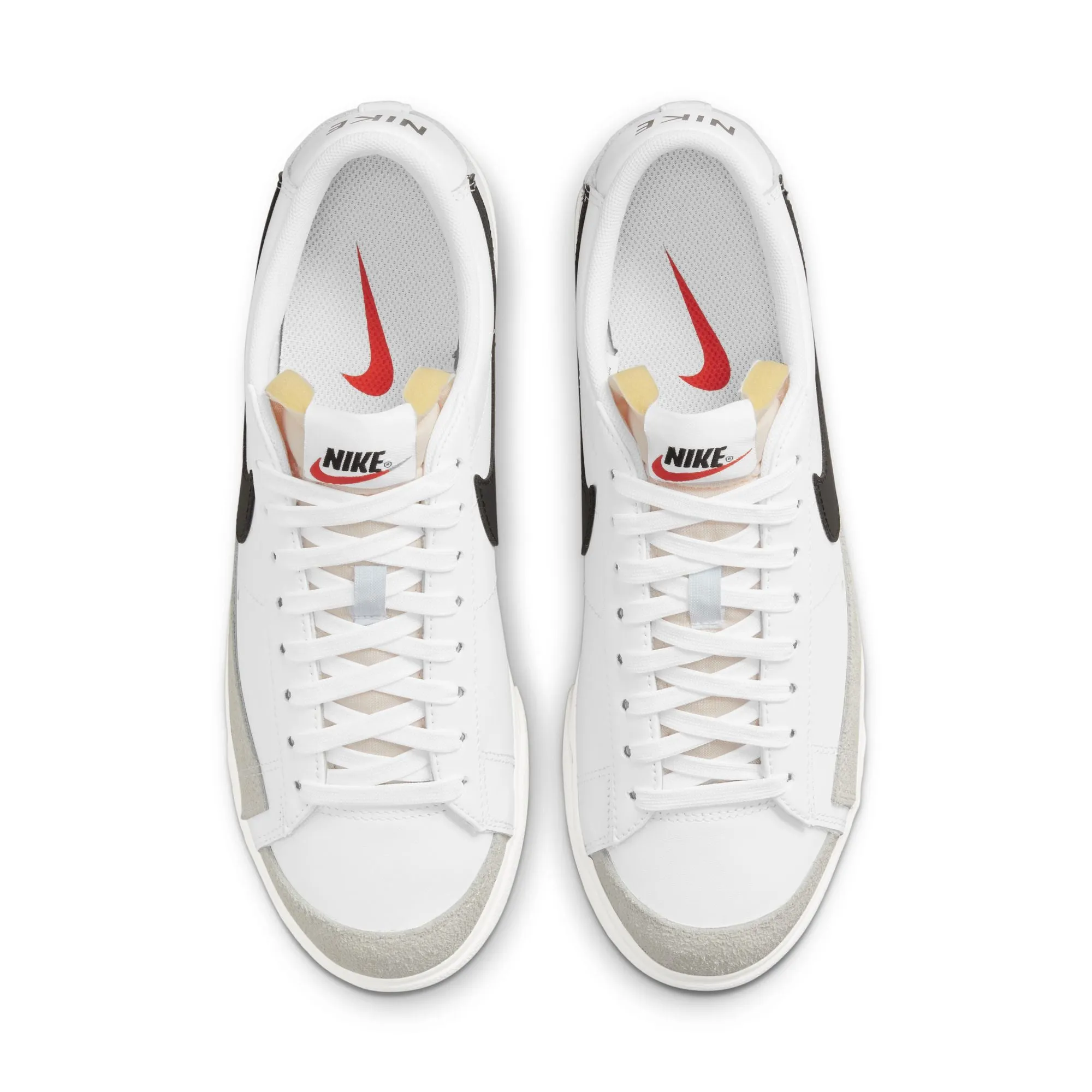 Nike Women Blazer Low Platform White/Black-Sail-Team Orange