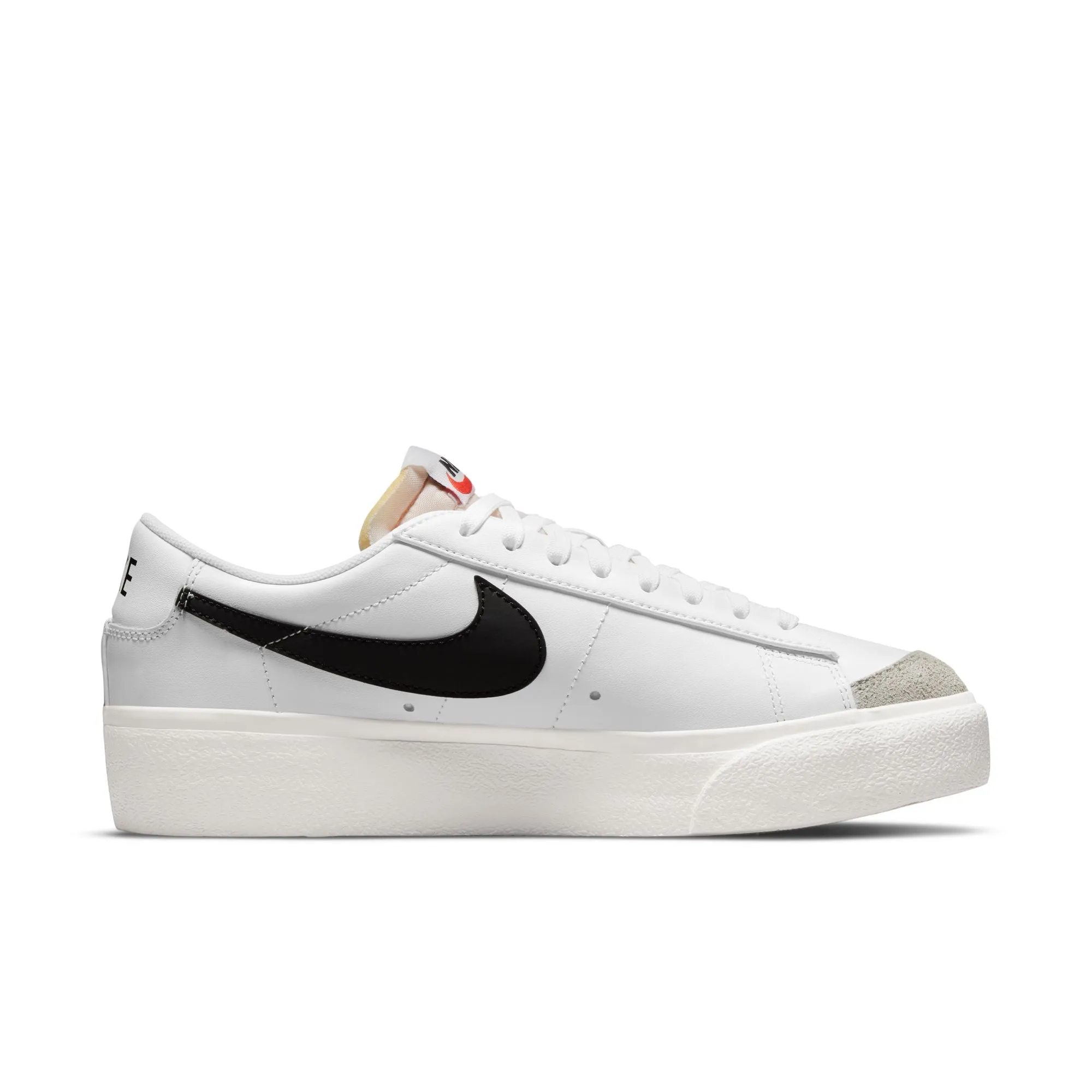 Nike Women Blazer Low Platform White/Black-Sail-Team Orange