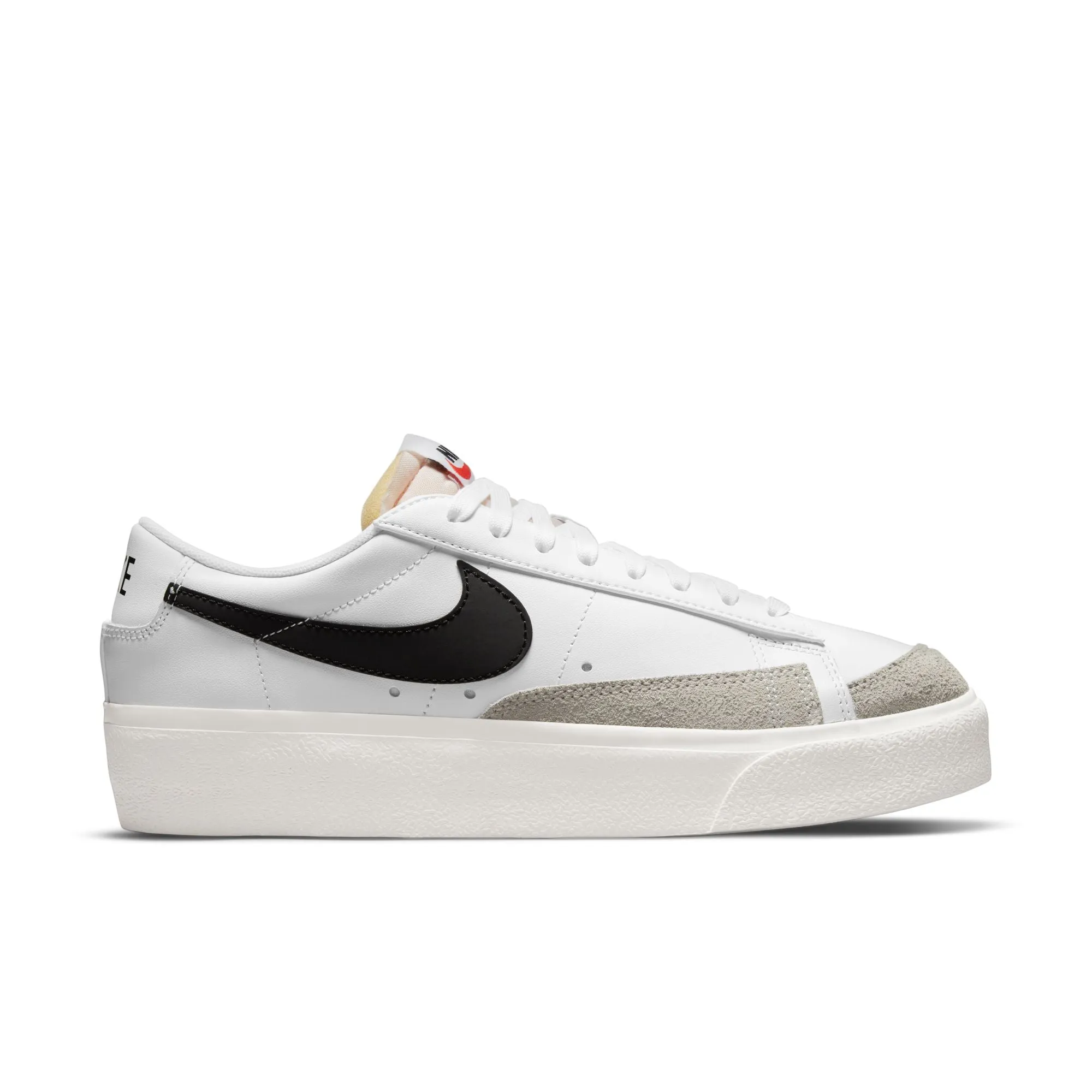 Nike Women Blazer Low Platform White/Black-Sail-Team Orange