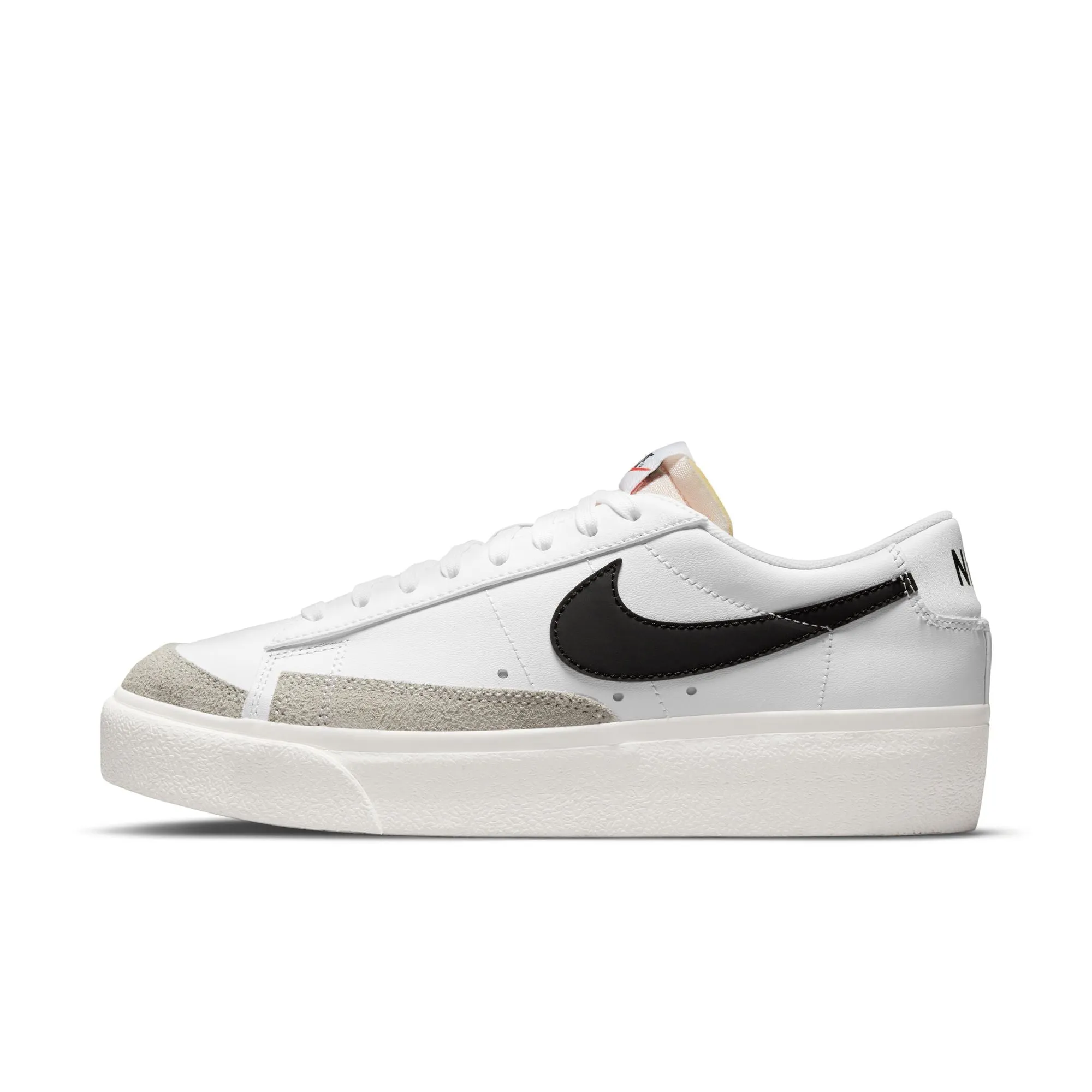 Nike Women Blazer Low Platform White/Black-Sail-Team Orange