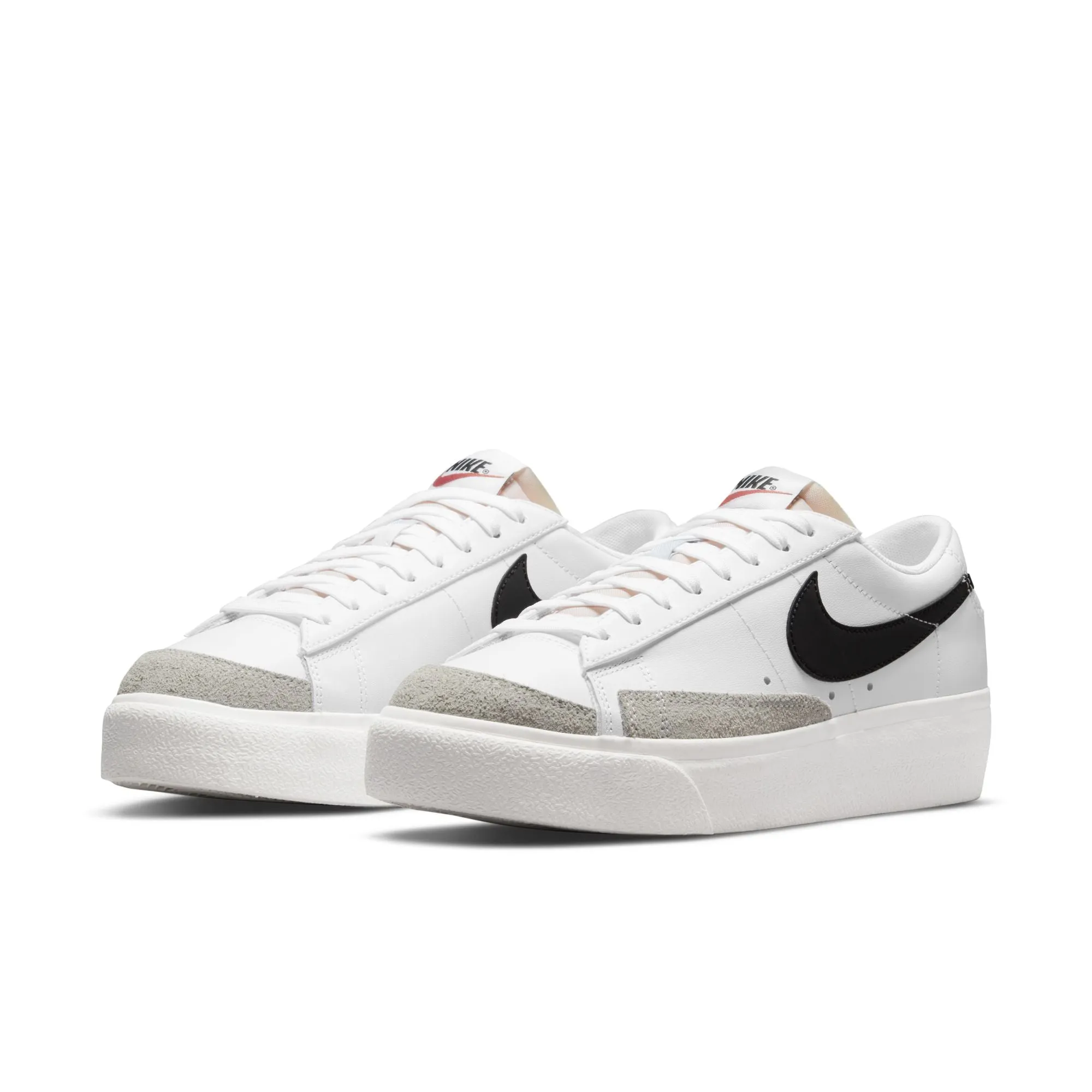 Nike Women Blazer Low Platform White/Black-Sail-Team Orange