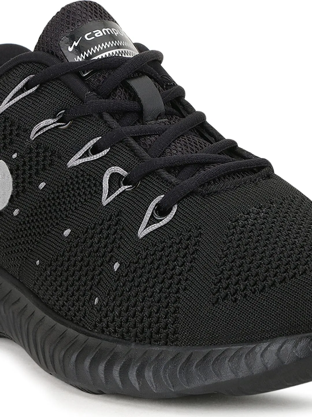 PERIS Black Men's Running Shoes