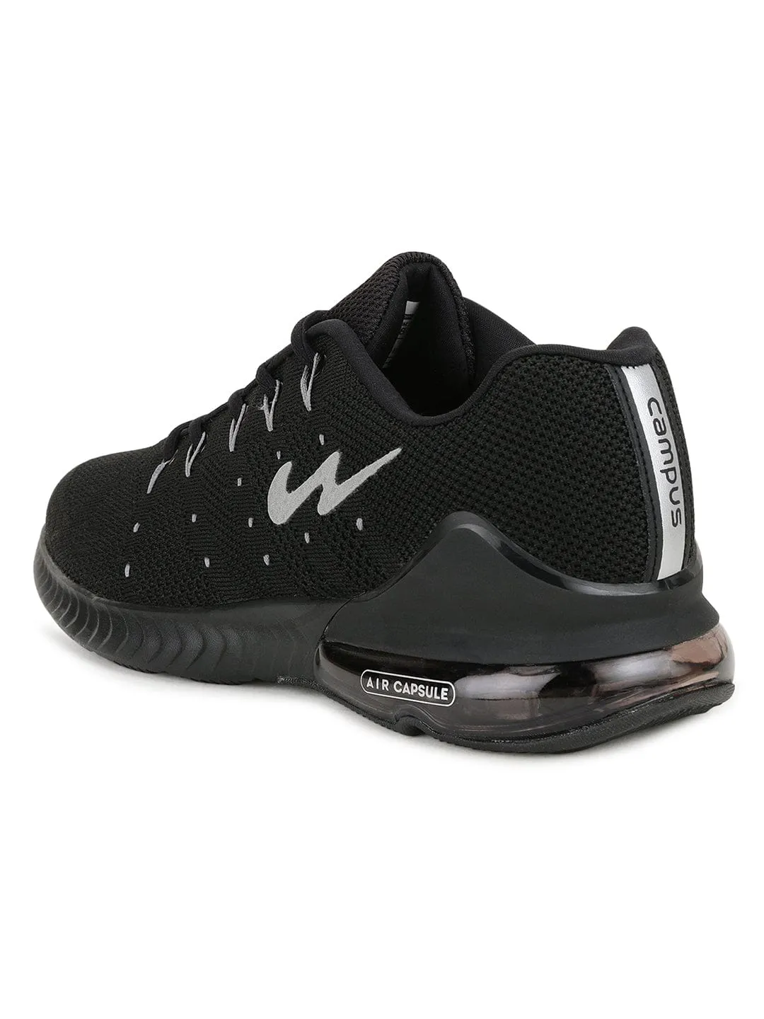 PERIS Black Men's Running Shoes