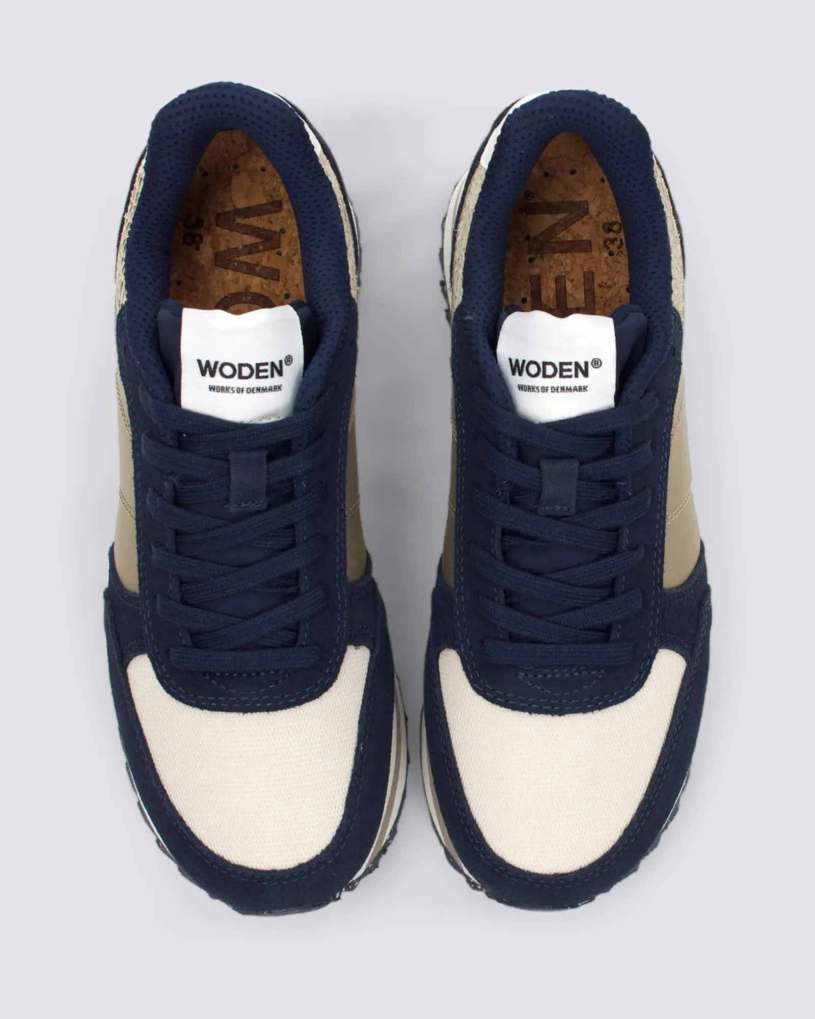RONJA PLATEAU PLATFORM SNEAKERS NAVY MULTI