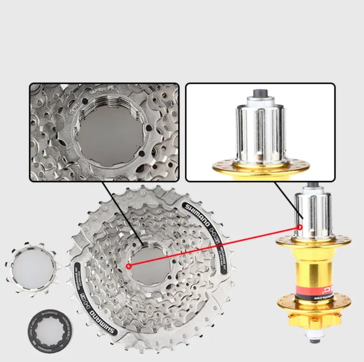 SHIMANO  Mountain Bike 8-speed Cassette Tarun
