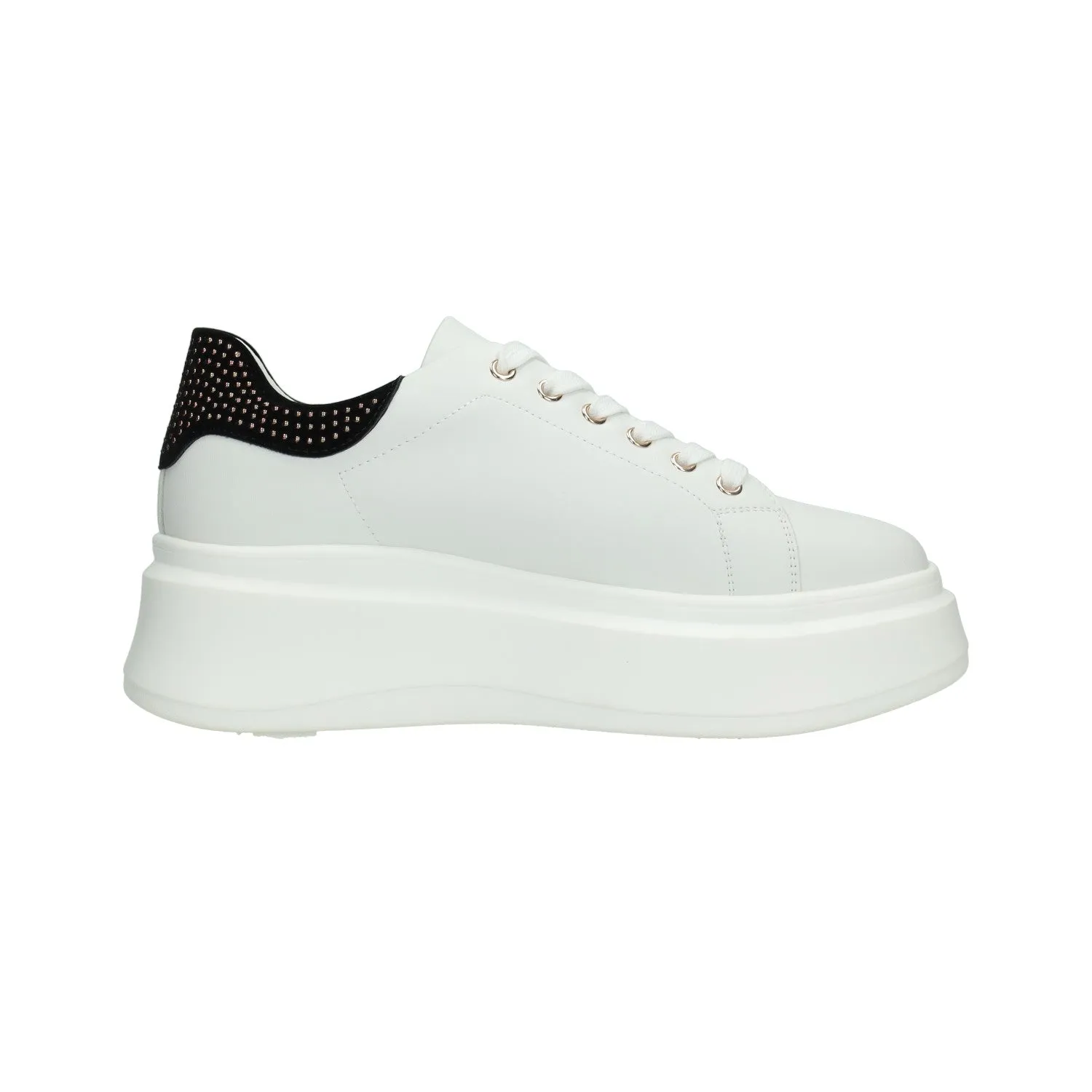 Sneakers platform. Tacco alto 5 cm