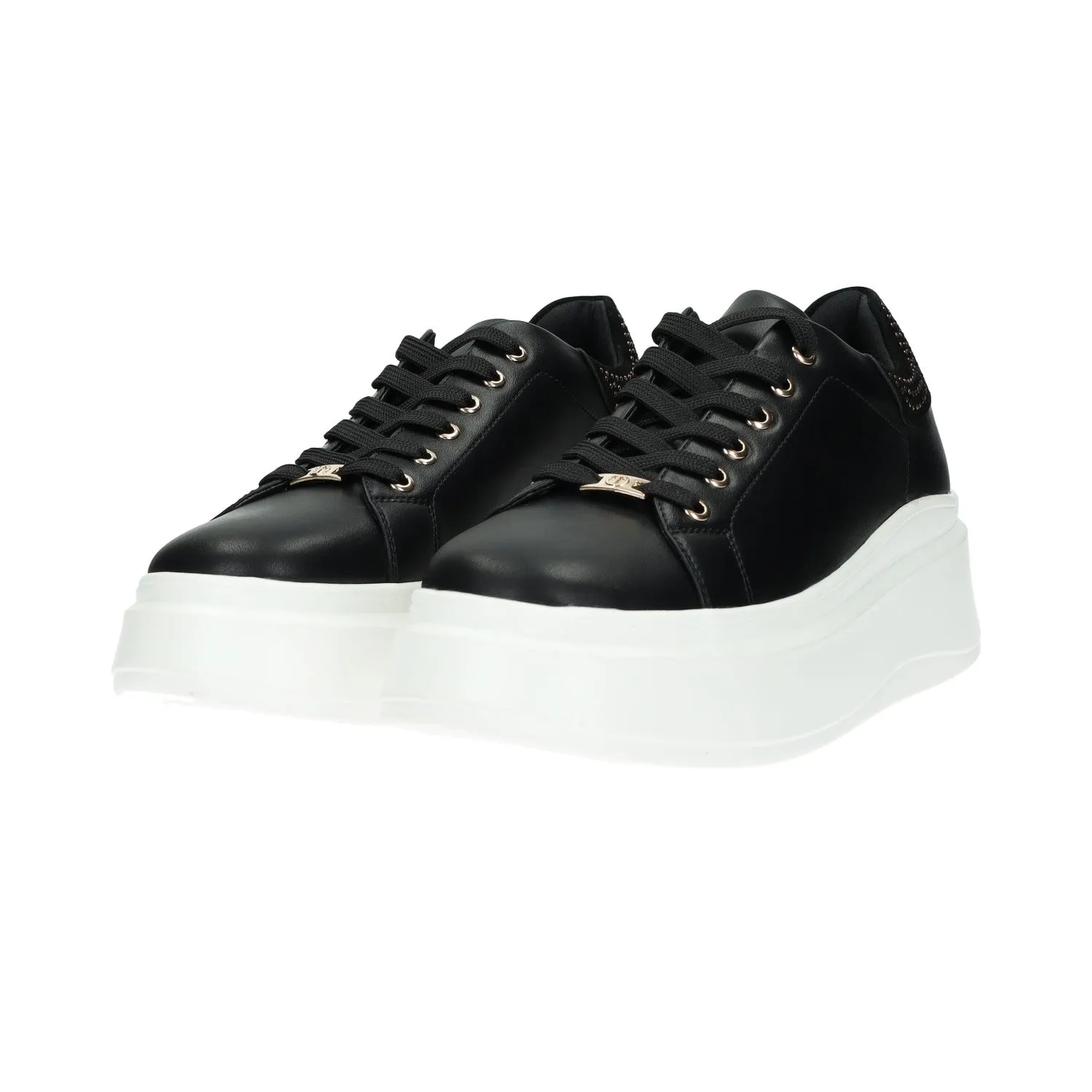 Sneakers platform. Tacco alto 5 cm