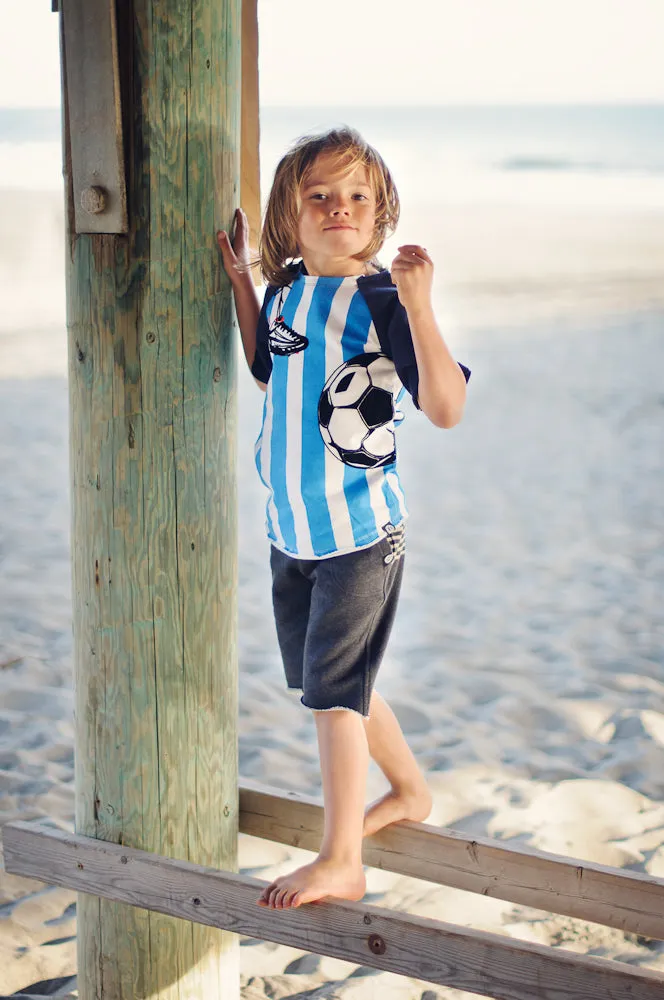 Soccer Baby Raglan Shirt by: Mini Shatsu