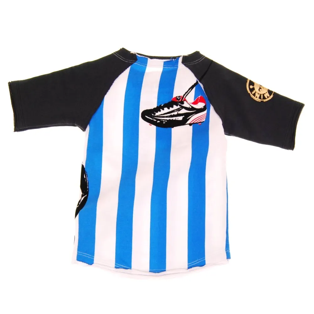 Soccer Baby Raglan Shirt by: Mini Shatsu