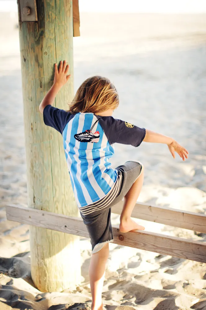 Soccer Baby Raglan Shirt by: Mini Shatsu