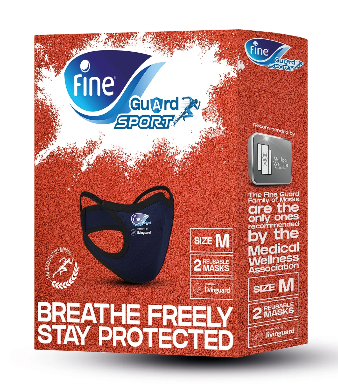 Sports Reusable Face Mask - Medium
