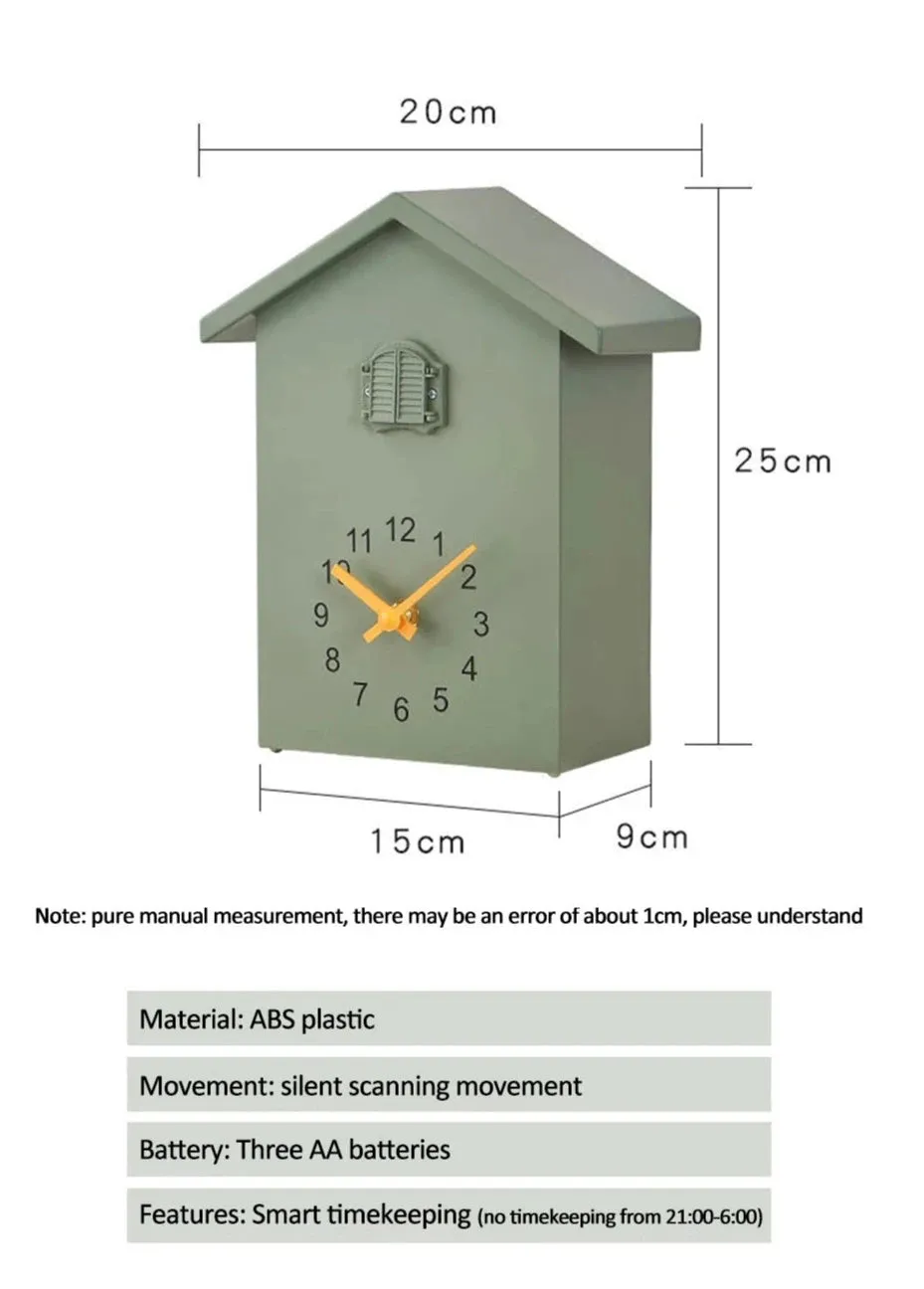 TEEK - Cuckoo Quartz Wall Clock