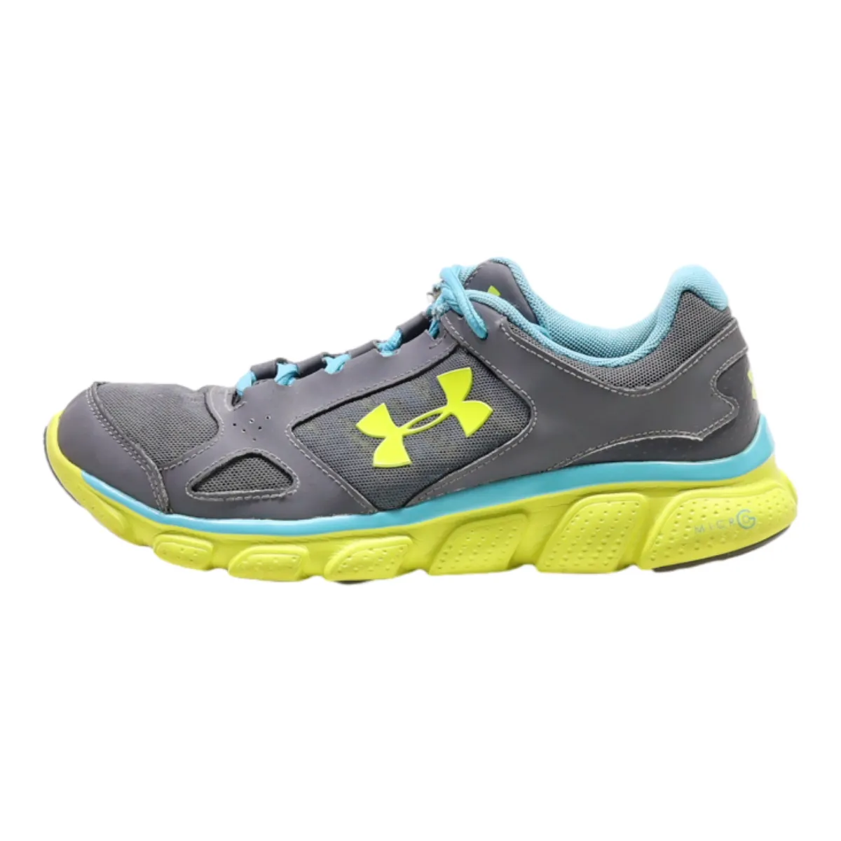UNDER ARMOUR Sneaker Trainers Grey Synthetic Womens UK 4