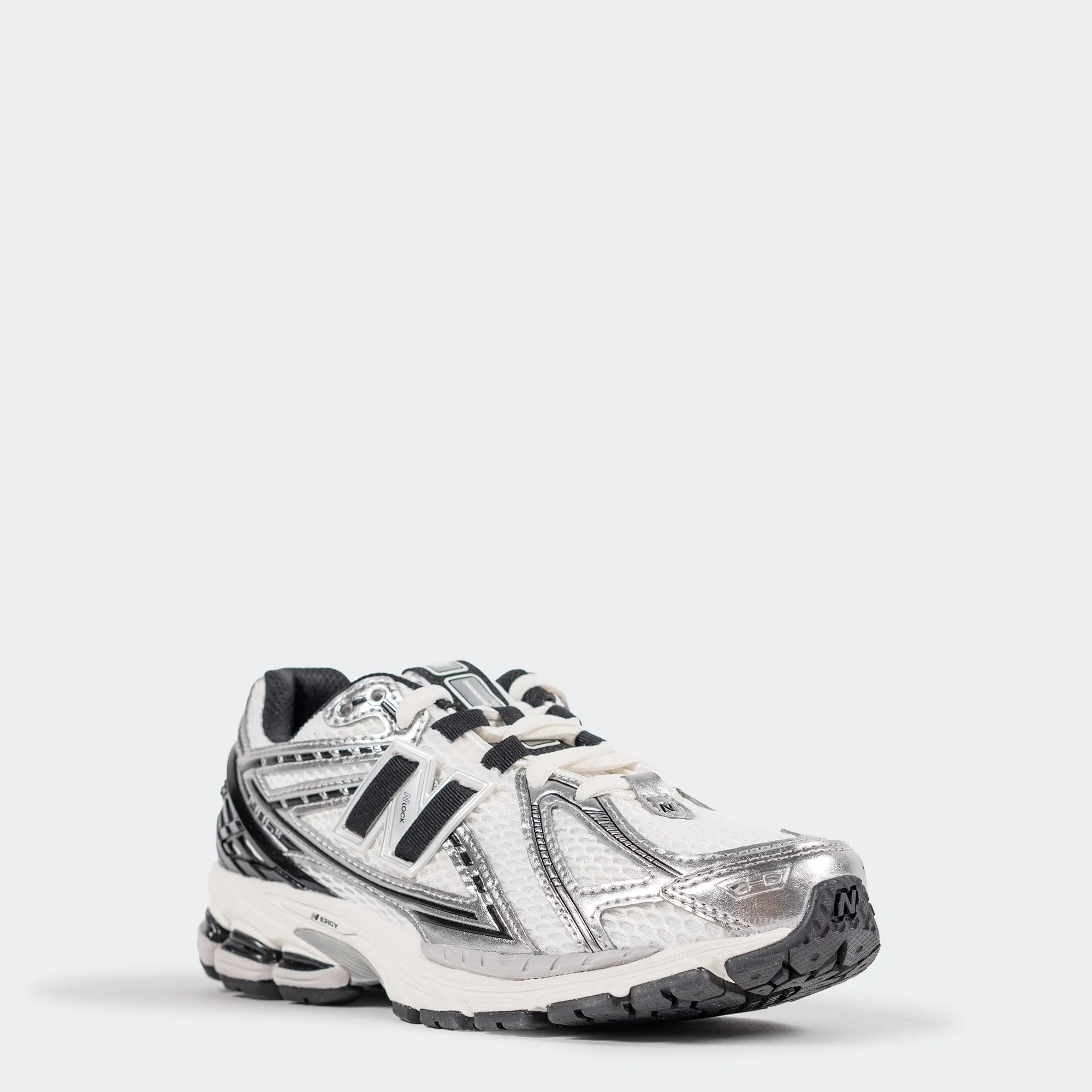 Unisex New Balance 1906R Shoes Silver Metallic Black Sea Salt