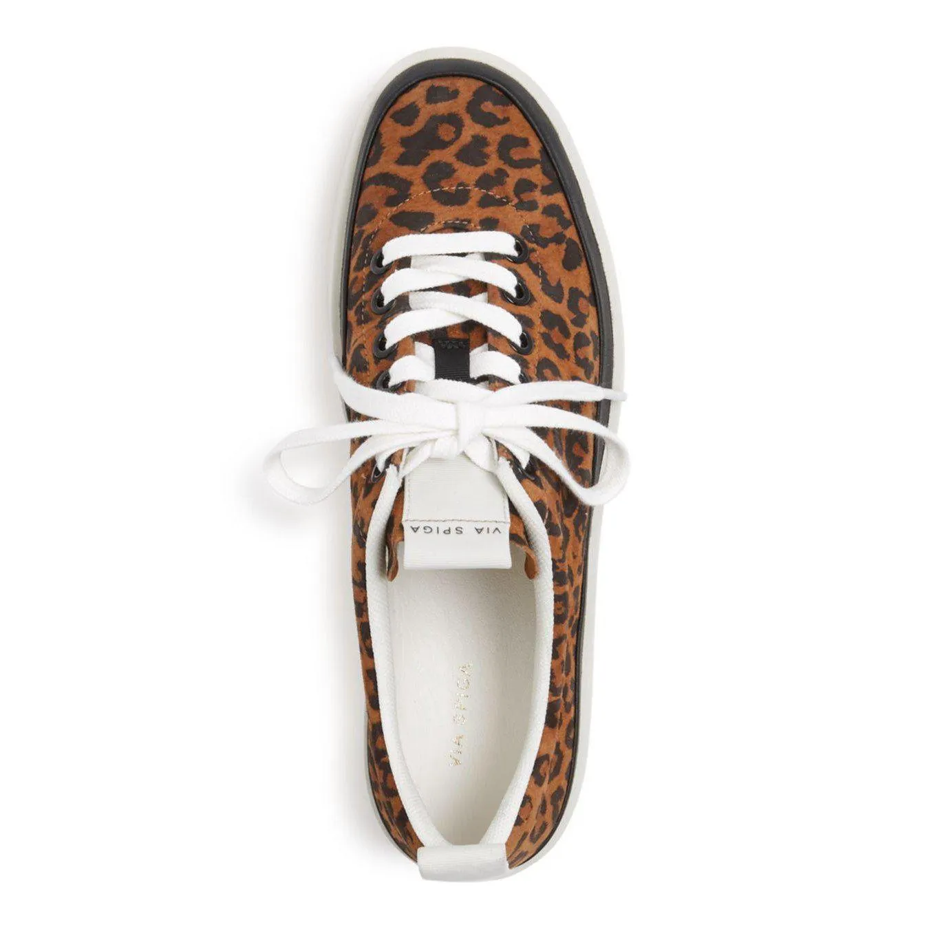 V-Mae Leopard Print Platform Sneakers